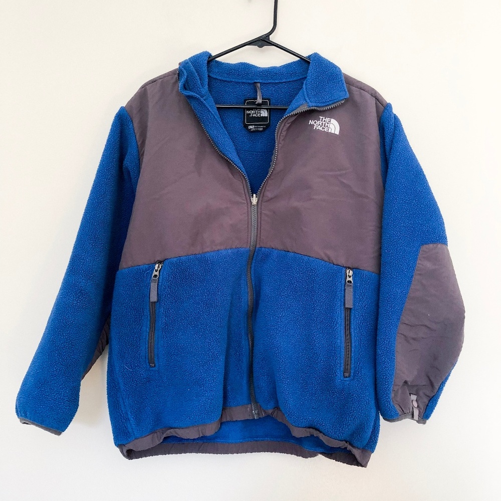 The North Face Blue Grey Fleece Jacket